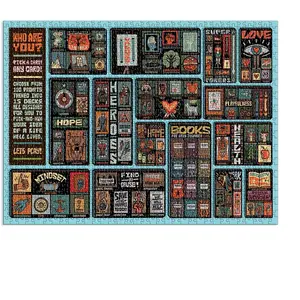 Galison Qui Es-Tu? Puzzle de 1000 Pièces 37048 pas cher