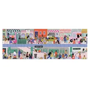 Galison Over & Under 1000 Piece Panoramic Puzzle pas cher