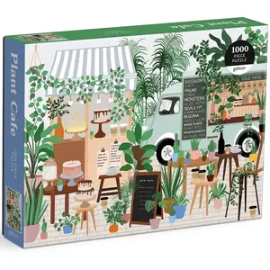 Galison Mudpuppy Plant Cafe 1000 Piece Puzzle pas cher