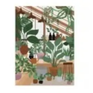 Galison Maison des Plantes - Puzzle de 1000 Pièces dans une Boîte Carrée 37191 pas cher