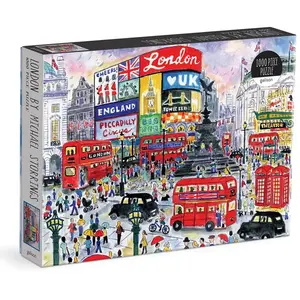 Galison Puzzle -1000 piece: Michael Storrings London
