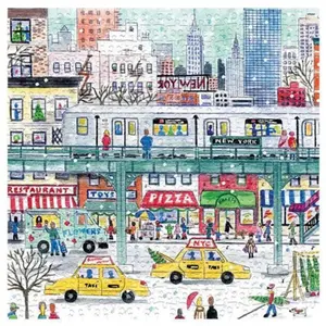 Galison Michael Storrings New York City Subway: 500 Piece Puzzle