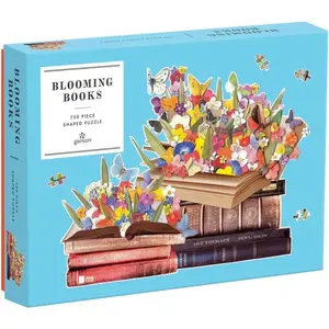 Mudpuppy Press Blooming Books Puzzle: 750 Piece Shaped Puzzle pas cher