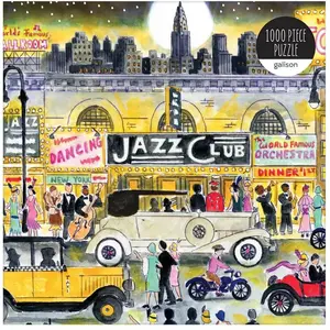 Galison Puzzle -1000 piece: Michael Storrings Jazz Age