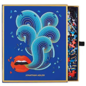 Galison Jonathan Adler Lips: 750 pieces Shaped Puzzle pas cher