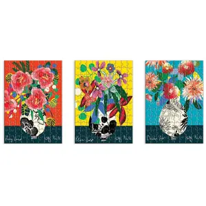 Galison 3 Puzzles - Kitty McCall - Puzzle Set 36988 pas cher