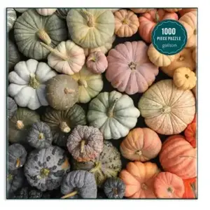 Galison Citrouilles Anciennes ? Puzzle de 1000 Pièces dans une Boîte Carrée 36955 pas cher
