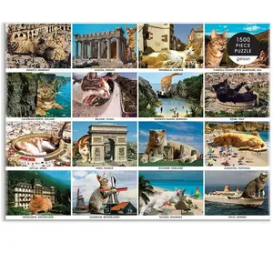 Comparateur de prix : Vacation Cats 1500 Piece Puzzle