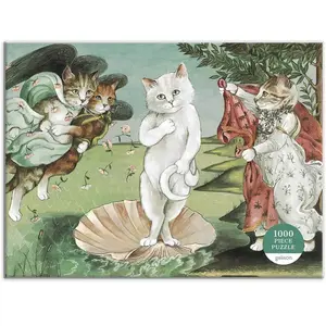 GALISON Birth of venus meowsterpiece 1000 piece puzzle pas cher