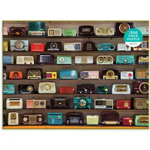 Mudpuppy Press Puzzle - Chihuly Vintage Radios