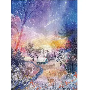 Enchanted Snowfall 1000 Piece Puzzle