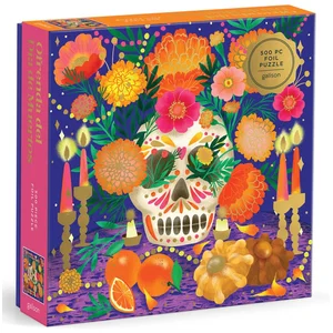 Ofrenda Del Dia De Muertos 500 Piece Foil Puzzle pas cher