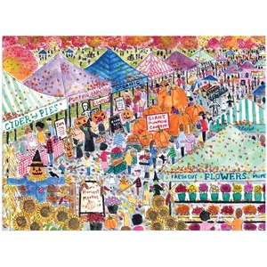 Michael Storrings Harvest Market 1000 Piece Puzzle
