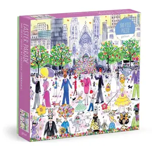 Galison Michael Storrings Easter Parade 500 Piece Puzzle pas cher
