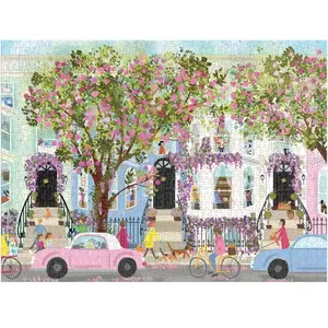 Galison Joy Laforme Spring Terrace 1000 Piece Puzzle