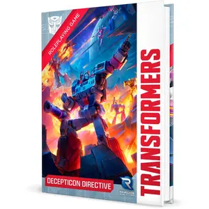 Renegade Game Studios Livre De Jeu De Rôle Decepticon Directive Sourcebook Jeu De Société Transformers Anglais pas cher