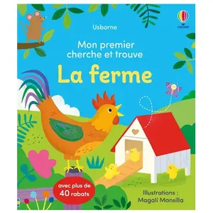 Usborne La ferme: Avec plus de 40 rabats pas cher