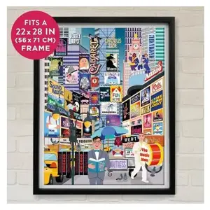 50 Must-see Musicals Bucket List 1000-piece Puzzle