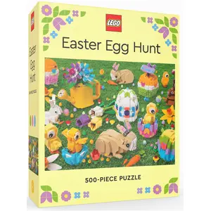 Abrams & Chronicle LEGO Easter Egg Hunt 500-Piece Puzzle (500 pièces) pas cher