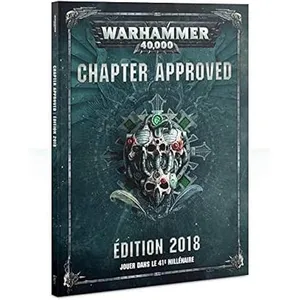 Games Workshop Warhammer 40k - Chapter Approved 2018 (Fr)