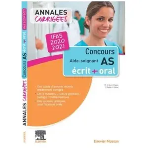 Concours Aide-soignant - Annales corrigées - IFAS 2020 pas cher
