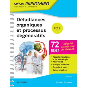 Comparateur de prix : Elsevier Masson Défaillances organiques et processus dégénératifs