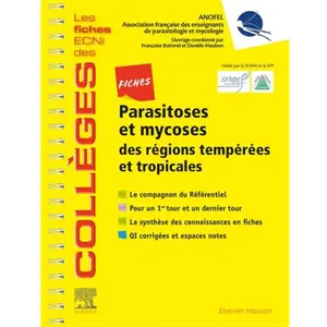 Elsevier Masson Fiches Parasitoses et mycoses pas cher
