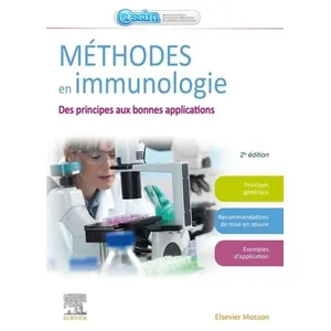 Elsevier Masson Méthodes en immunologie pas cher
