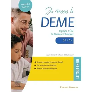 Comparateur de prix : Elsevier Masson Je réussis le DEME