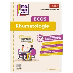 Elsevier Masson ECOS Rhumatologie pas cher