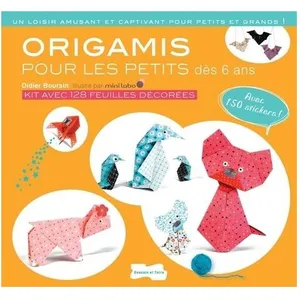 Origami Pour Les Petits - Dès 6 Ans - Avec 150 Stickers ! pas cher
