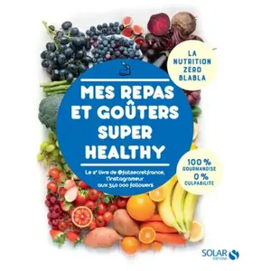 ISBN Solar Mes repas et goûters super healthy pas cher