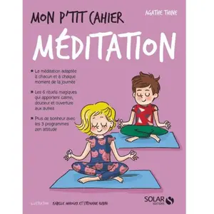 ISBN Solar Mon p'tit cahier Méditation pas cher