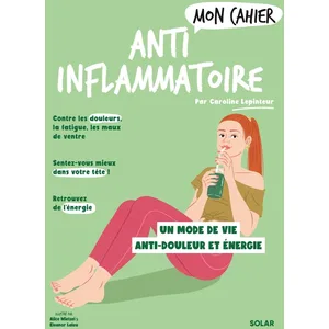 ISBN Solar Mon Cahier Anti-Inflammatoire pas cher