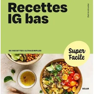 ISBN Solar Recettes Ig Bas pas cher