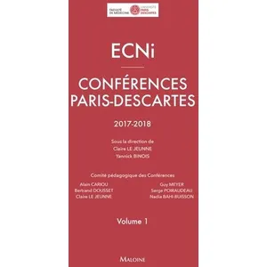 Maloine Ecni Conférences Paris-Descartes 2017-2018 - Volume 1 pas cher