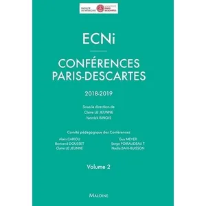 Maloine Ecni Conférences Paris-Descartes 2018-2019 - Volume 2 pas cher