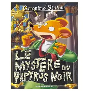 Geronimo Stilton T86 Le Mystère du papyrus noir pas cher
