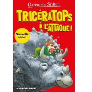 Albin Michel Jeunesse Tricératops à l'attaque ! pas cher