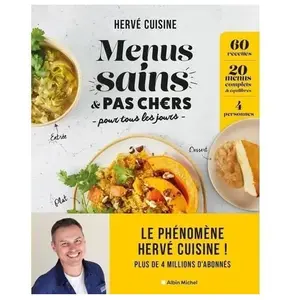 Albin Michel Menus sains & pas chers pour tous les jours pas cher