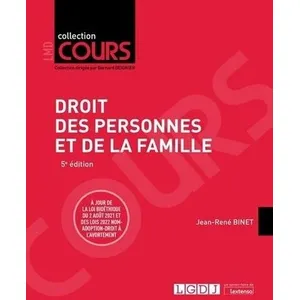 LGDJ Droit des personnes et de la famille pas cher