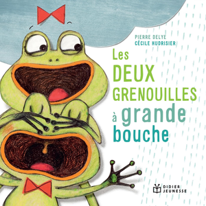 Didier Jeunesse Les deux grenouilles à grande bouche pas cher