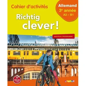 Didier Cahier D'activités Allemand 3e Année Richtig Clever ! pas cher