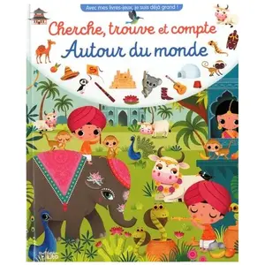 Lito Cherche, trouve et compte autour du monde - Jeu éducatif pour enfants pas cher