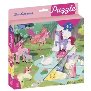 Lito Ma boite a puzzle36p licornes pas cher