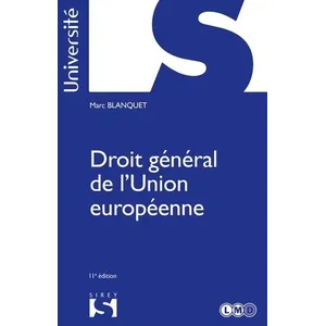Sirey Droit général de l'Union européenne pas cher