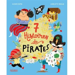 Fleurus 7 histoires de pirates pas cher