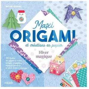 Comparateur de prix : Fleurus Maxi Origami Et Créations En Papier - Hiver Magique