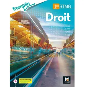 Foucher Droit 1re Stmg Tremplin pas cher