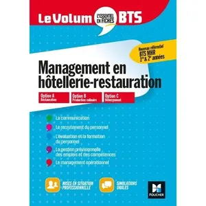 Foucher Management en hôtellerie-restauration pas cher